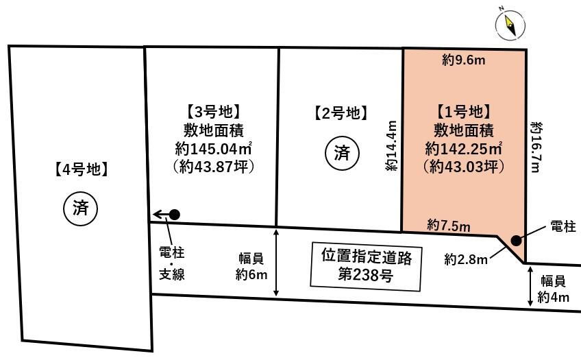 宮城県仙台市宮城野区岩切字三所北 岩切駅 土地 物件詳細