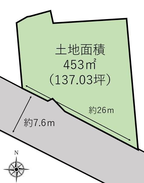 宮城県角田市横倉字坊前 土地 物件詳細