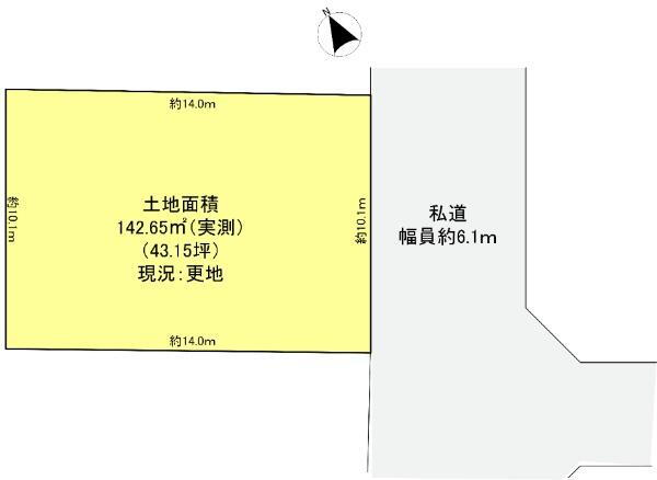 宮城県多賀城市八幡字庚田 多賀城駅 土地 物件詳細
