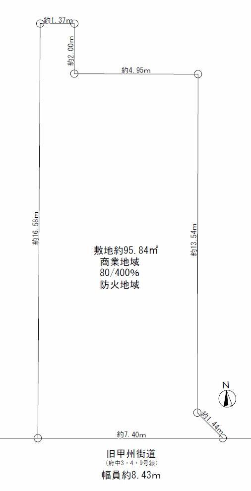 東京都府中市八幡町２ 府中駅 土地 物件詳細