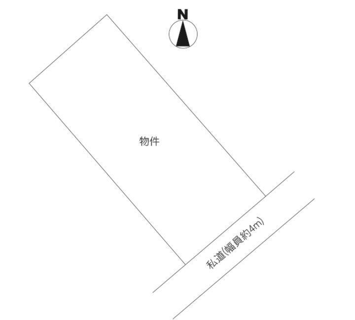 富里３（柏駅）　３４８０万円 土地価格3480万円、土地面積181m<sup>2</sup> 表示図面にはセットバック面積を含みます。