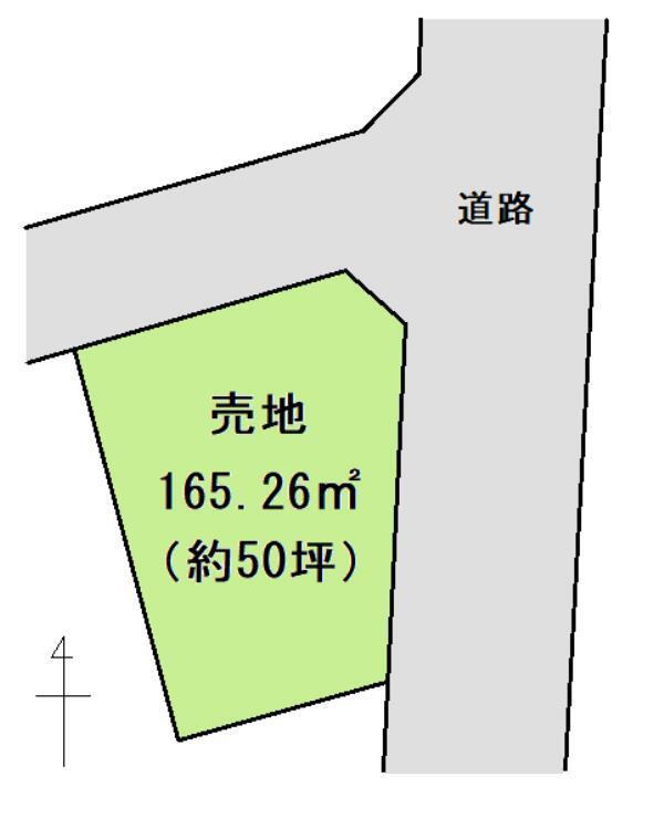 鶴舞２（一本松駅）　１２８０万円 土地価格1280万円、土地面積165.26m<sup>2</sup> 