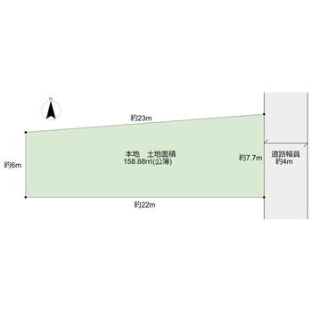 大字平井（武蔵引田駅）　１９８０万円 土地価格1980万円、土地面積158.88m<sup>2</sup> 