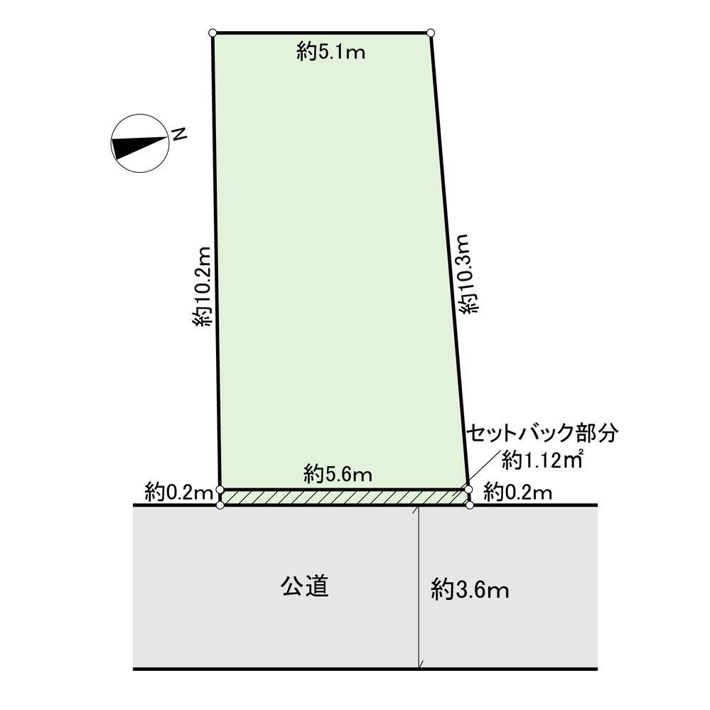 大和町１（高円寺駅）　５４８０万円 土地価格5480万円、土地面積56.32m<sup>2</sup> 