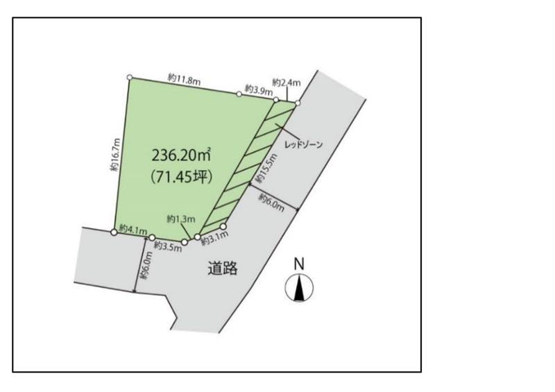 神奈川県鎌倉市今泉台６ 大船駅 土地 物件詳細