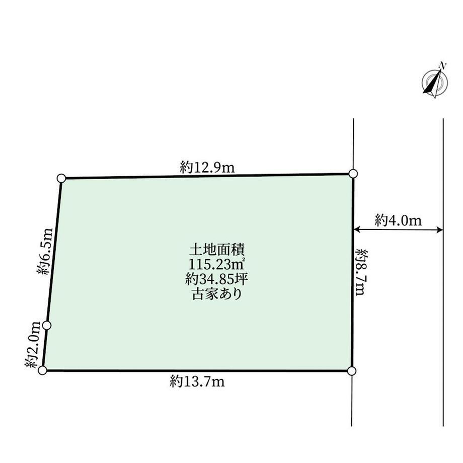 東京都練馬区貫井３ 富士見台駅 土地 物件詳細