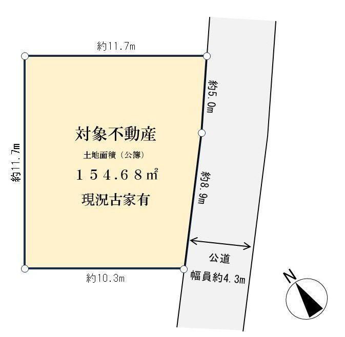 神奈川県相模原市南区上鶴間３ 東林間駅 土地 物件詳細