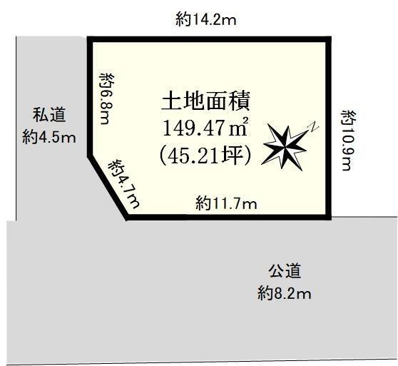 千葉県市川市新田３ 市川駅 土地 物件詳細