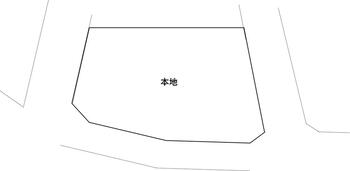 寺山町（中山駅）　２６８０万円 土地価格2680万円、土地面積175.63m<sup>2</sup> 