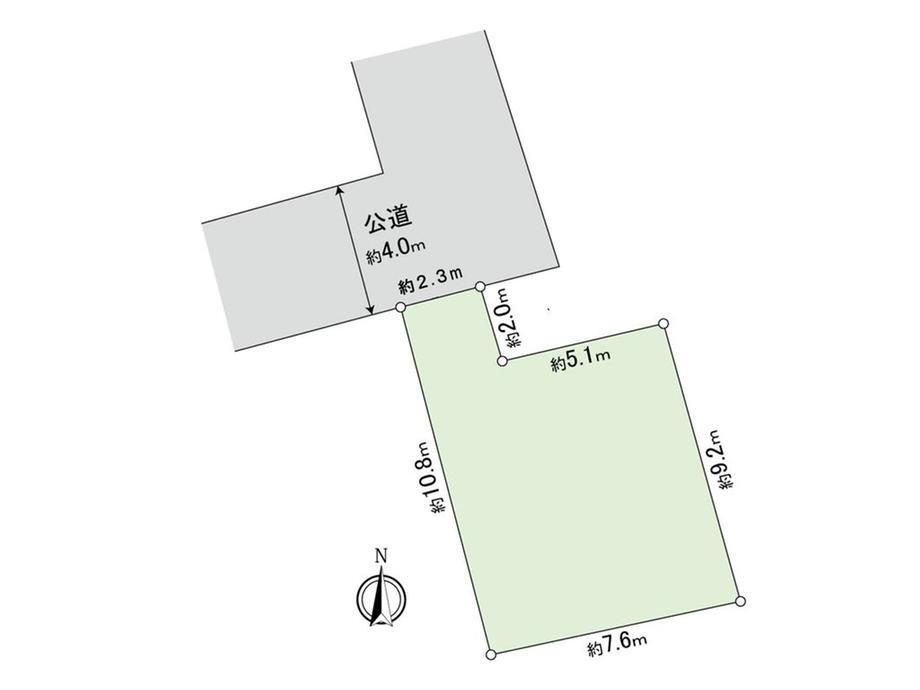 埼玉県草加市旭町５ 新田駅 土地 物件詳細