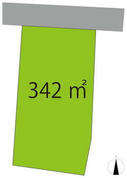 下大類町（倉賀野駅）　１１４０万円 土地価格1140万円、土地面積342m<sup>2</sup> 