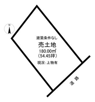 神山１（小山駅）　８５０万円 土地価格850万円、土地面積180m<sup>2</sup> 