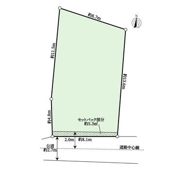 大船（大船駅）　２９８０万円 土地価格2980万円、土地面積132.23m<sup>2</sup> 