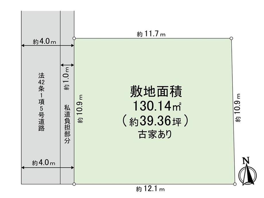東京都練馬区関町東１ 上石神井駅 土地 物件詳細