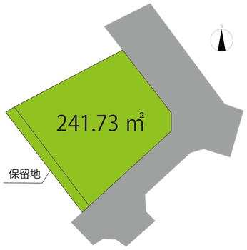 高関町（高崎駅）　３２９０万円 土地価格3290万円、土地面積241.73m<sup>2</sup> 