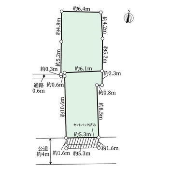 柳原２（北千住駅）　７９８０万円 土地価格7980万円、土地面積131.82m<sup>2</sup> 