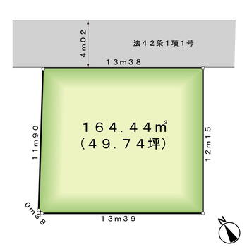 今泉２　２７９０万円 土地価格2790万円、土地面積164.32m<sup>2</sup> 敷地面積広々49坪超ございます！指定ハウスメーカーにてご希望の間取りの建物を建築できます！いつでも現地ご見学可能となりますのでお気軽にお問い合わせくださいませ！