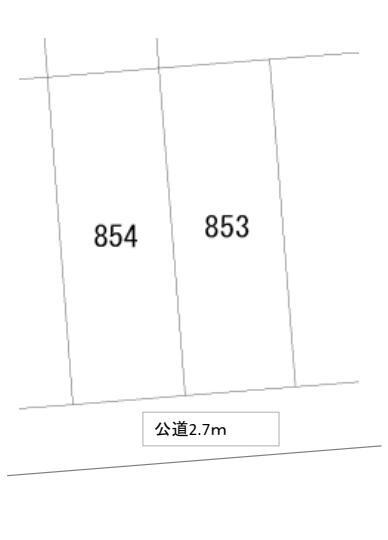 赤堀鹿島町（国定駅）　２０００万円 土地価格2000万円、土地面積1,982m<sup>2</sup> 