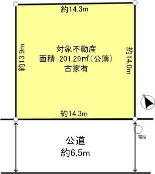 つきみ野３（つきみ野駅）　７５００万円 土地価格7500万円、土地面積201.29m<sup>2</sup> 