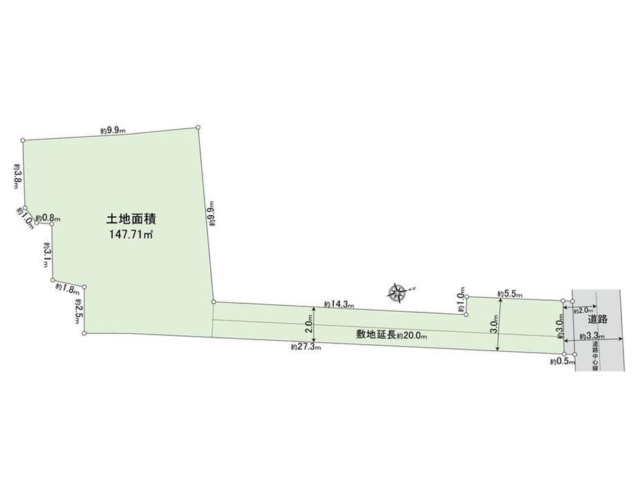 東京都新宿区若葉１ 四ツ谷駅 土地 物件詳細