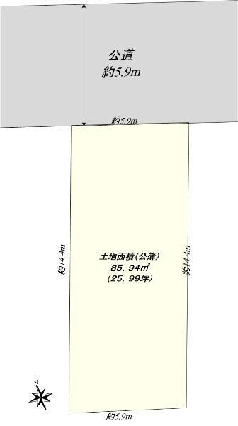 東京都世田谷区下馬３ 三軒茶屋駅 土地 物件詳細