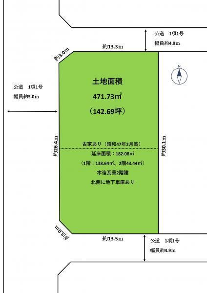 神奈川県横浜市金沢区富岡西６ 能見台駅 土地 物件詳細