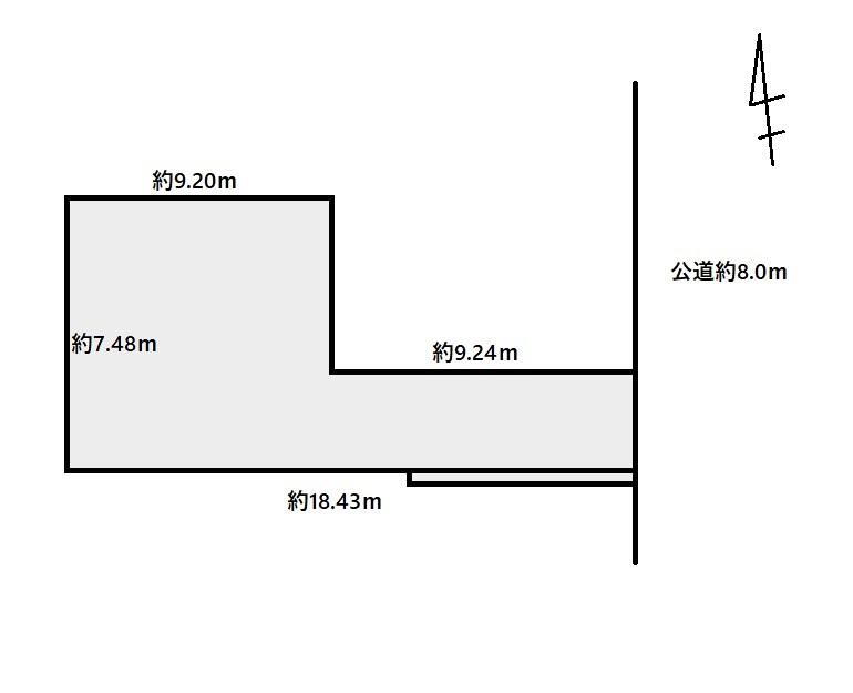 有馬７（鷺沼駅）　３４８０万円 土地価格3480万円、土地面積92.54m<sup>2</sup> 
