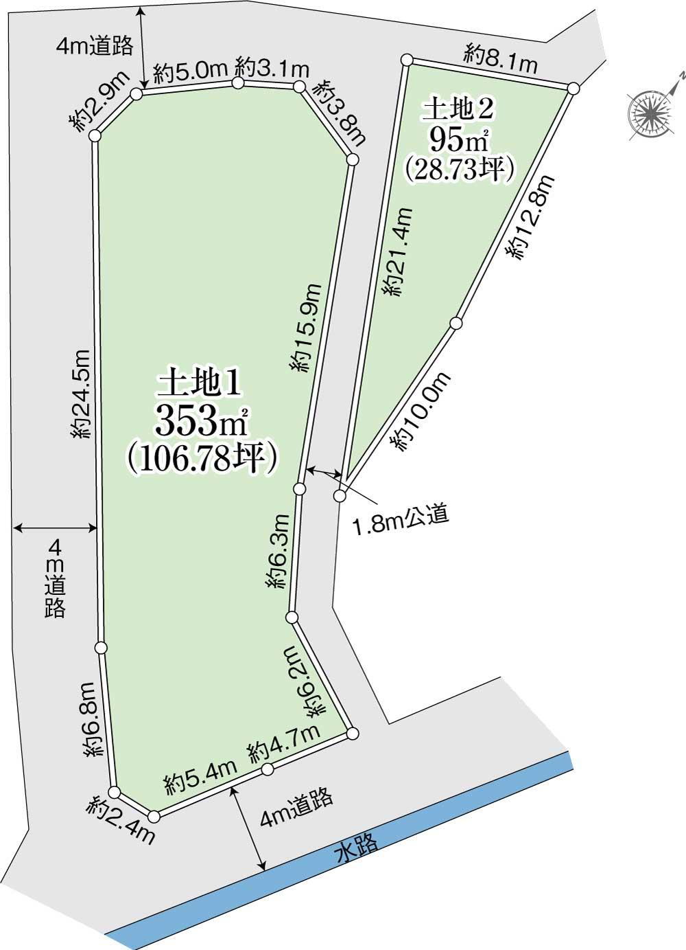 埼玉県飯能市大字白子 武蔵横手駅 土地 物件詳細