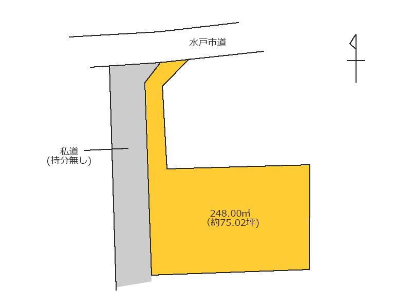 茨城県水戸市渡里町 赤塚駅 土地 物件詳細