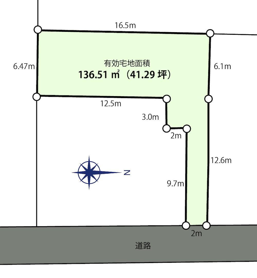 千葉県市原市白金町６ 五井駅 土地 物件詳細