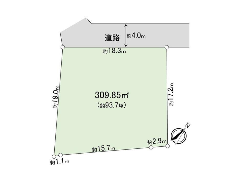 東京都町田市南大谷３ 町田駅 土地 物件詳細