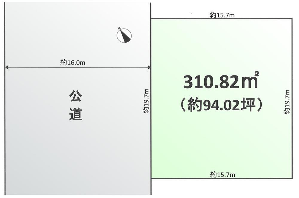 鶴川４　５１８０万円 土地価格5180万円、土地面積310.82m<sup>2</sup> 