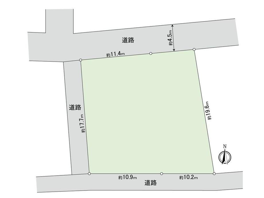 神奈川県横浜市港北区仲手原２ 妙蓮寺駅 土地 物件詳細
