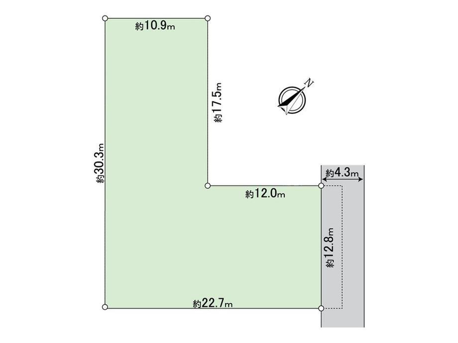 千葉県船橋市大穴北３ 高根公団駅 土地 物件詳細