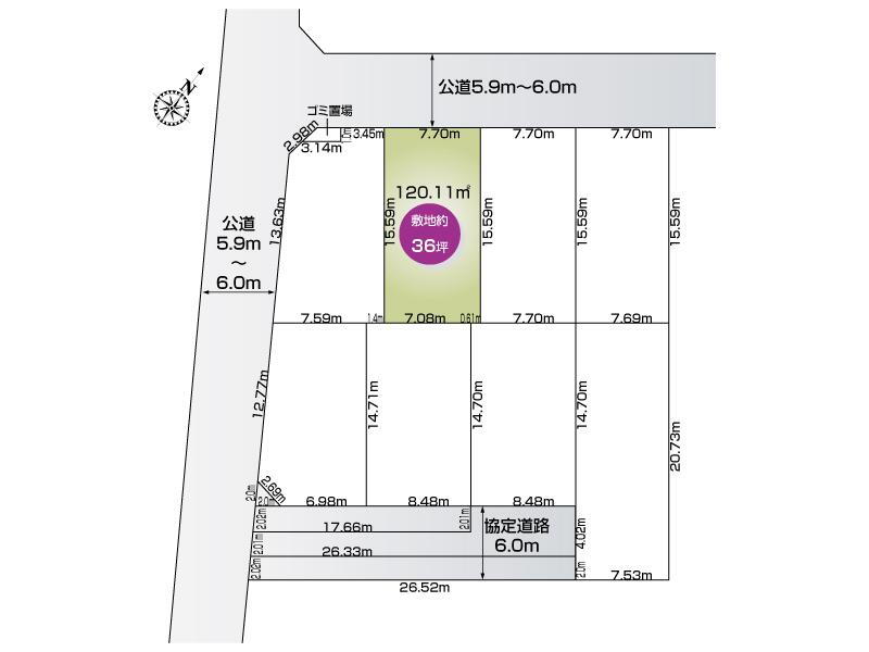 埼玉県北足立郡伊奈町中央３ 伊奈中央駅 土地 物件詳細