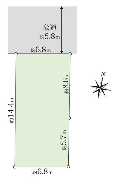 東京都目黒区平町２ 都立大学駅 土地 物件詳細