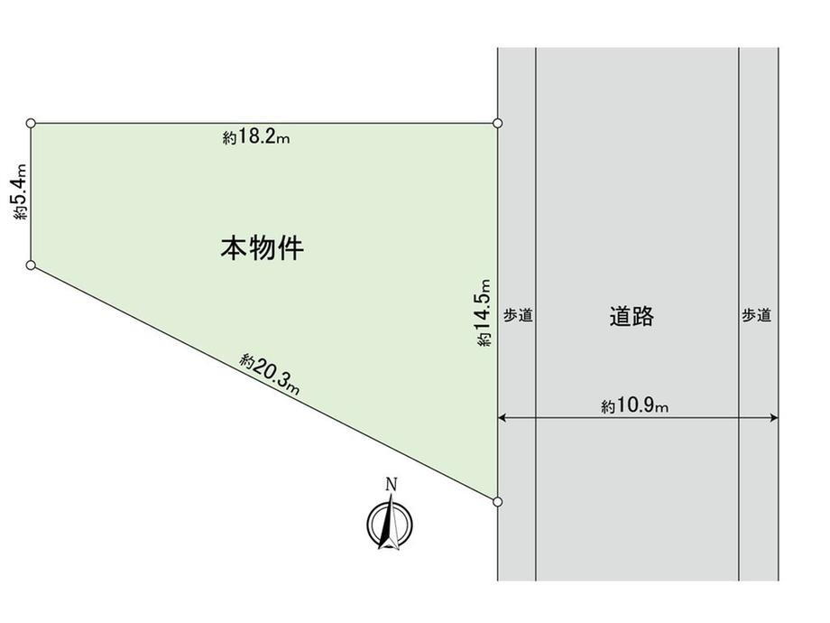 東京都国立市西３ 矢川駅 土地 物件詳細