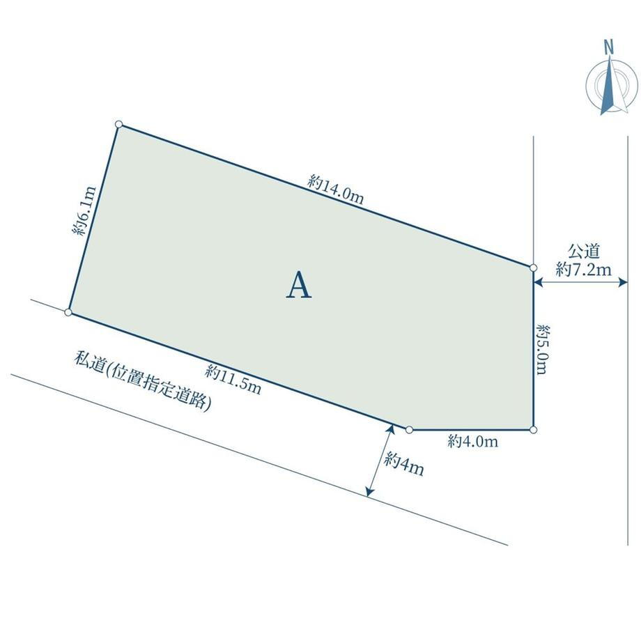 千葉県市川市国分２ 市川真間駅 土地 物件詳細