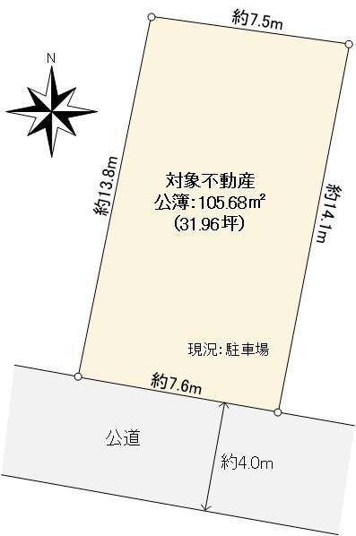 埼玉県朝霞市本町２ 朝霞駅 土地 物件詳細