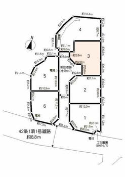 加曽利町　１８００万円 土地価格1800万円、土地面積135.77m<sup>2</sup> 