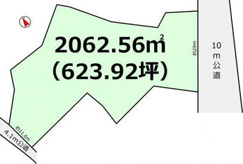 大字信太　２６８０万円 土地価格2680万円、土地面積2062.56m<sup>2</sup> 