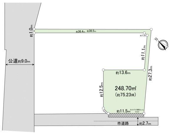 千葉県野田市鶴奉 愛宕駅 土地 物件詳細