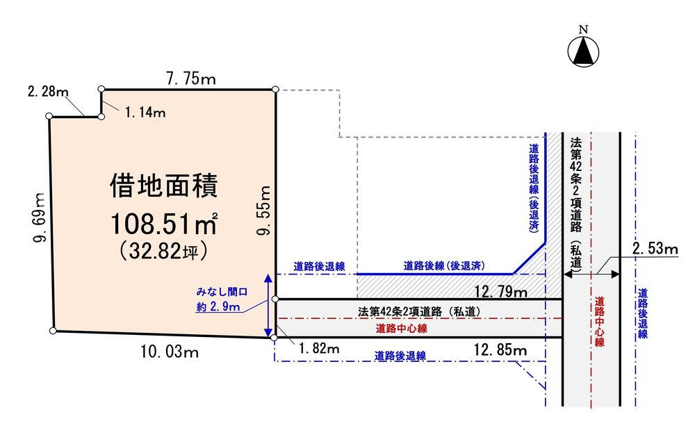 大森中２（大森町駅）　３２８０万円 土地価格3280万円、土地面積108.51m<sup>2</sup> 土地面積（借地面積）108.51m<sup>2</sup>