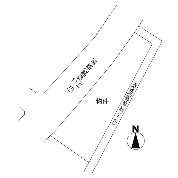 若葉町３（日立駅）　５８０万円 土地価格580万円、土地面積314.6m<sup>2</sup> 