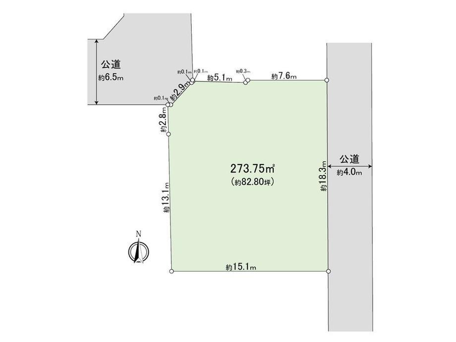 神奈川県横浜市栄区桂台北 大船駅 土地 物件詳細