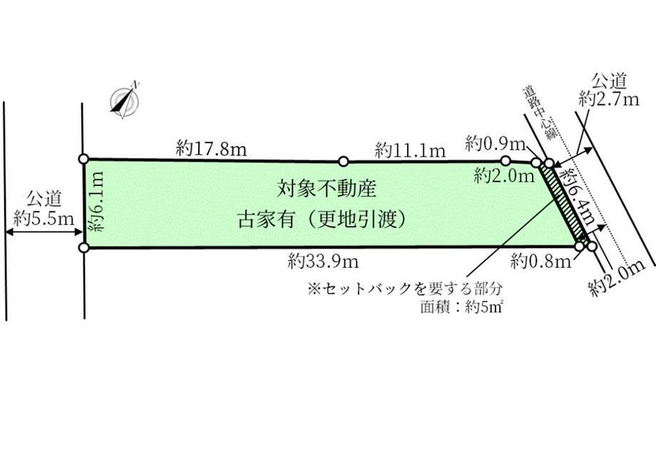 本町７（鴻巣駅）　１５８０万円 土地価格1580万円、土地面積204.17m<sup>2</sup> 