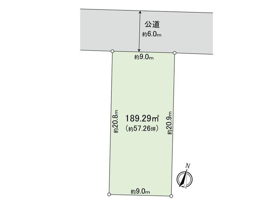 埼玉県草加市清門２ 新田駅 土地 物件詳細