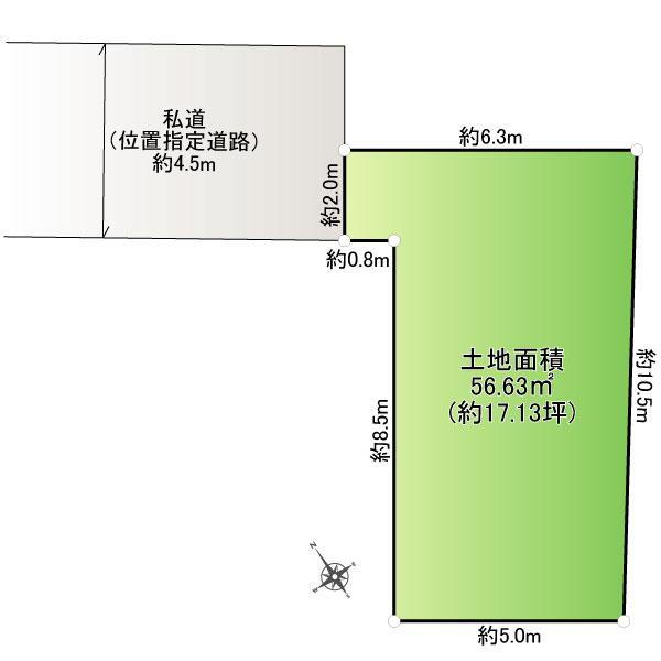 千葉県市川市新井３ 南行徳駅 土地 物件詳細