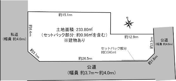 千葉県市川市国分４ 国府台駅 土地 物件詳細