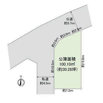 猪方３（和泉多摩川駅）　４１８０万円 土地価格4180万円、土地面積100.1m<sup>2</sup> 
